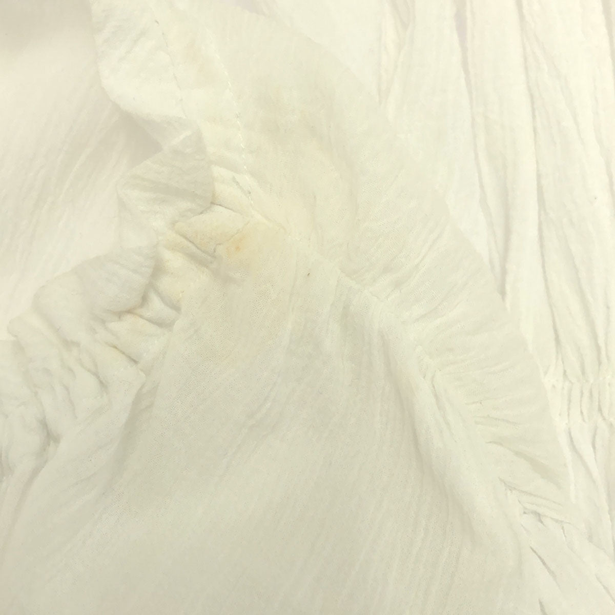 AMERI UNDRESSED アメリ 長袖 パフスリーブ チュニック F ホワイト ブラウス レディース