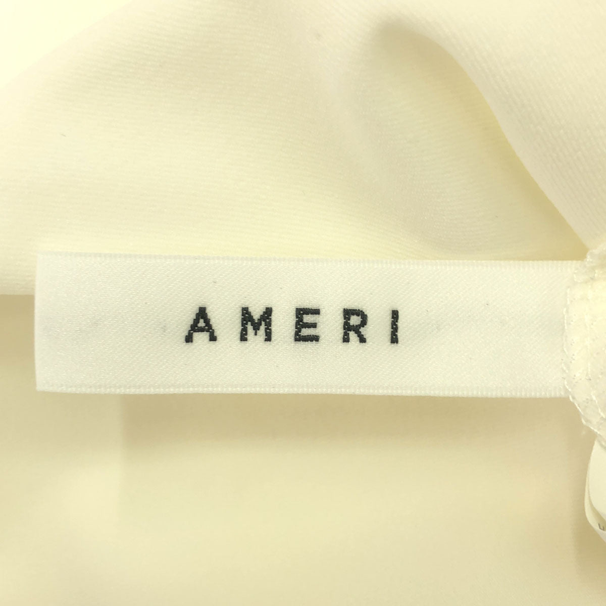 AMERI UNDRESSED アメリ 未使用 長袖 ロングワンピース M アイボリー タグ付き レディース