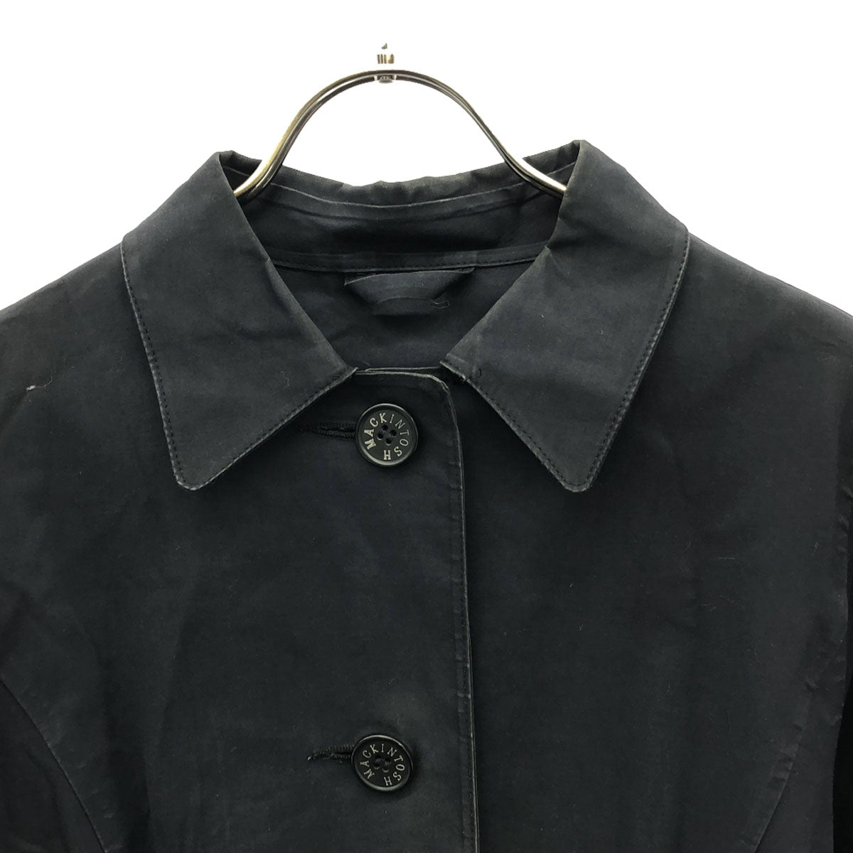 Mackintosh マッキントッシュ イエナ トレンチコート ブラック IENA レディース