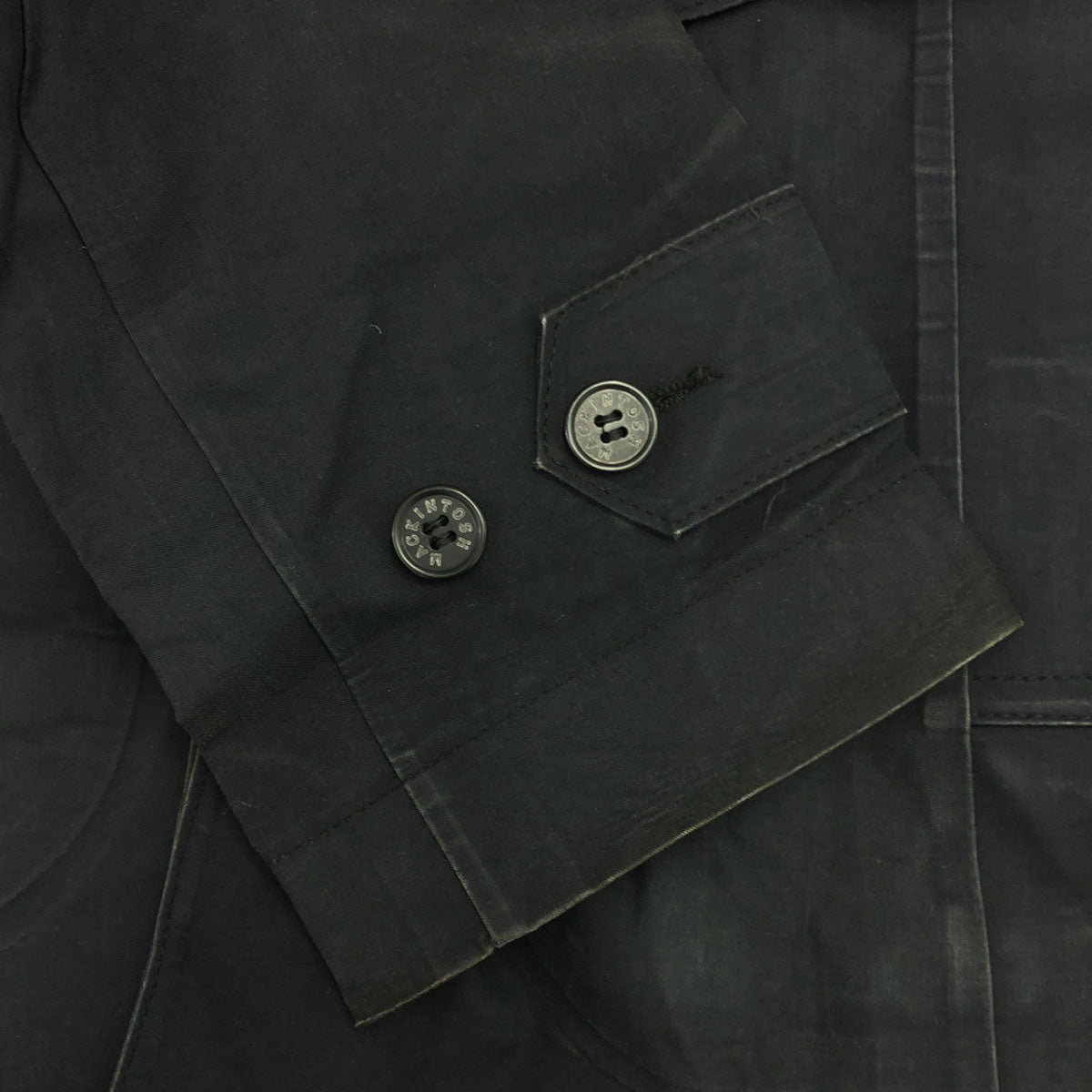 Mackintosh マッキントッシュ イエナ トレンチコート ブラック IENA レディース