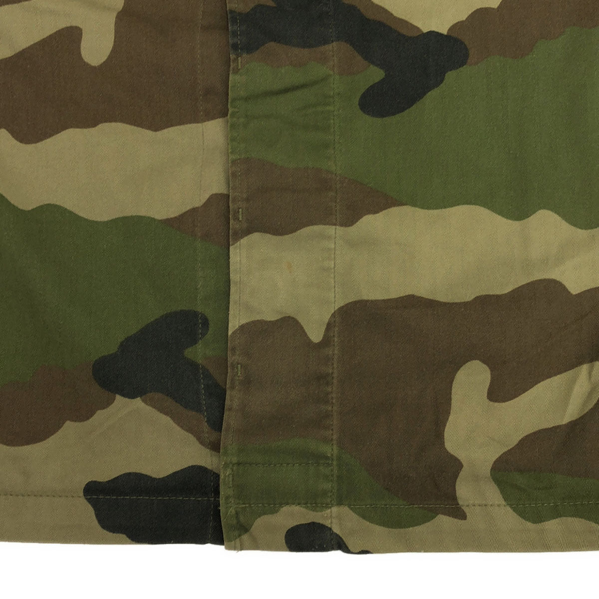 FRENCH ARMY フランス軍 90s PAUL BOYE ポールボーイ オールド 迷彩柄 ミリタリージャケット 88 L カーキ Anti-moustiques メンズ