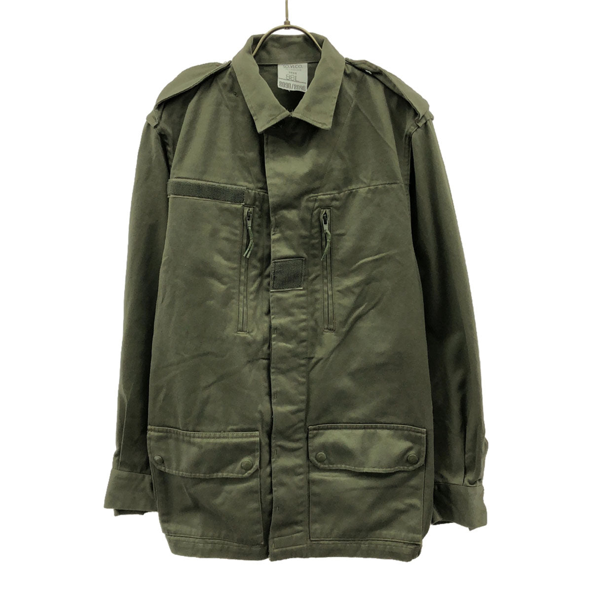 FRENCH ARMY フランス軍 80s ヴィンテージ ミリタリージャケット 88L カーキ系 メンズ
