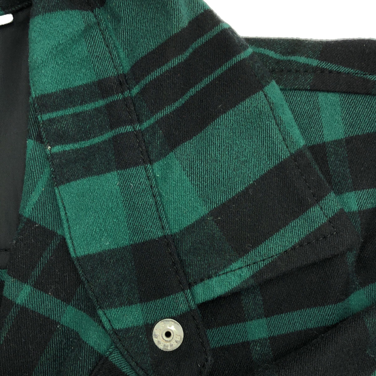 THE NORTH FACE ザノースフェイス チェック柄 長袖 ストレッチフランネル シャツ S ブラック×グリーン NRW62031 アウトドア レディース