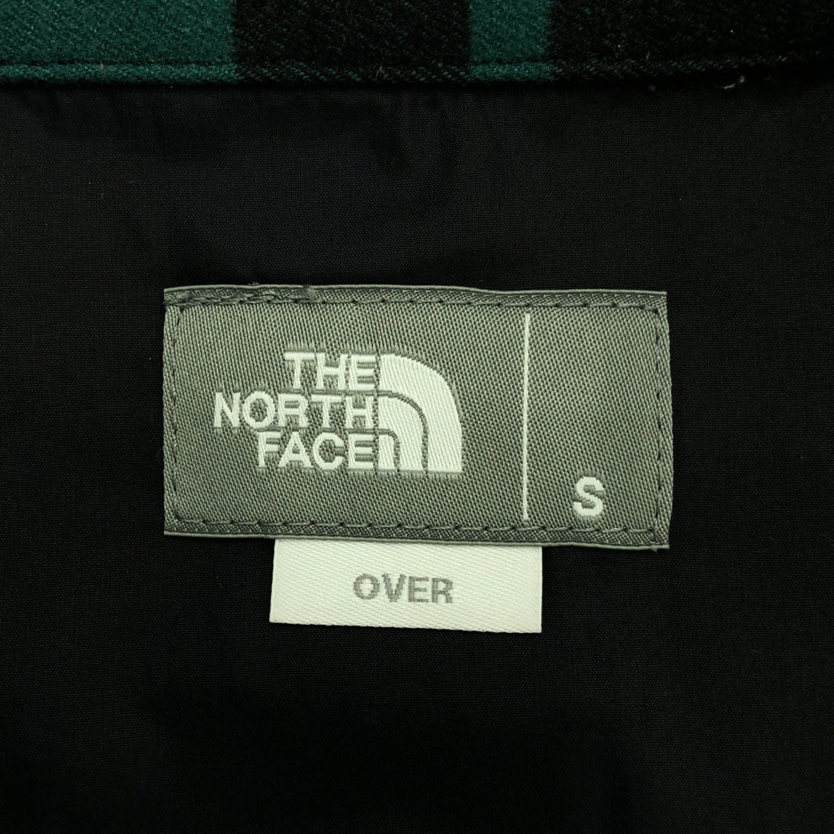 THE NORTH FACE ザノースフェイス チェック柄 長袖 ストレッチフランネル シャツ S ブラック×グリーン NRW62031 アウトドア レディース