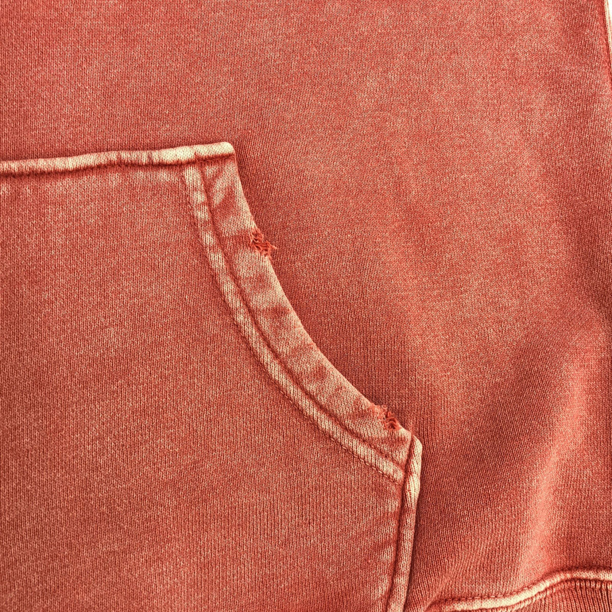 OZONE ROCKS オゾンロックス 日本製 長袖 スウェットパーカー S ピンク プルオーバー メンズ