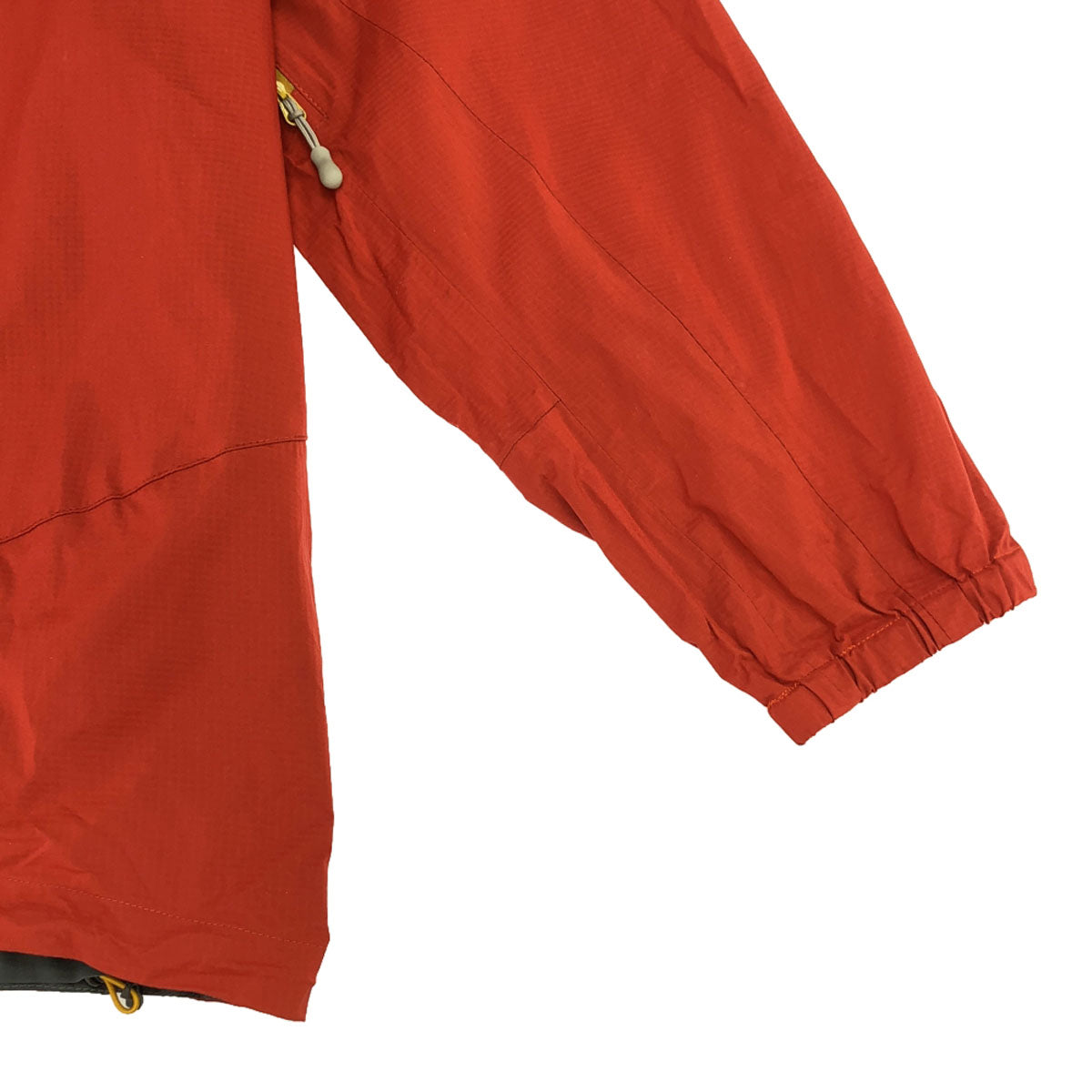 AIGLE エーグル ロゴ刺繍 マウンテンパーカー L オレンジ系 ナイロンジャケット アウトドア 8504-15401 メンズ