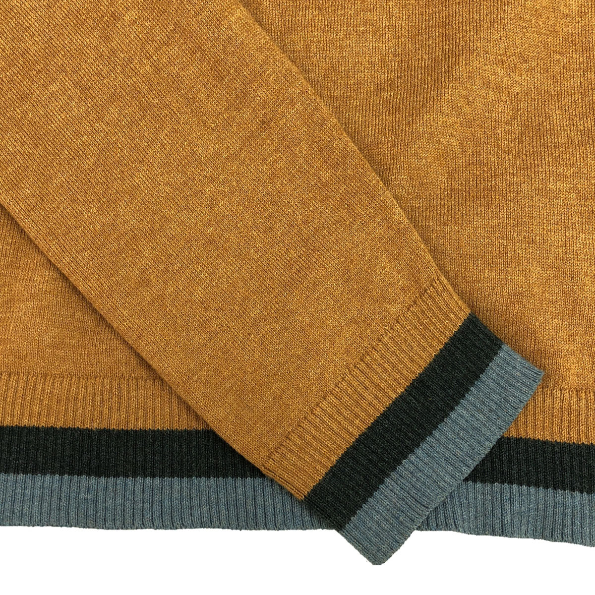 patagonia パタゴニア 長袖 アンドリ クルー セーター L ブルー×キャメル ニット 53470 アウトドア レディース