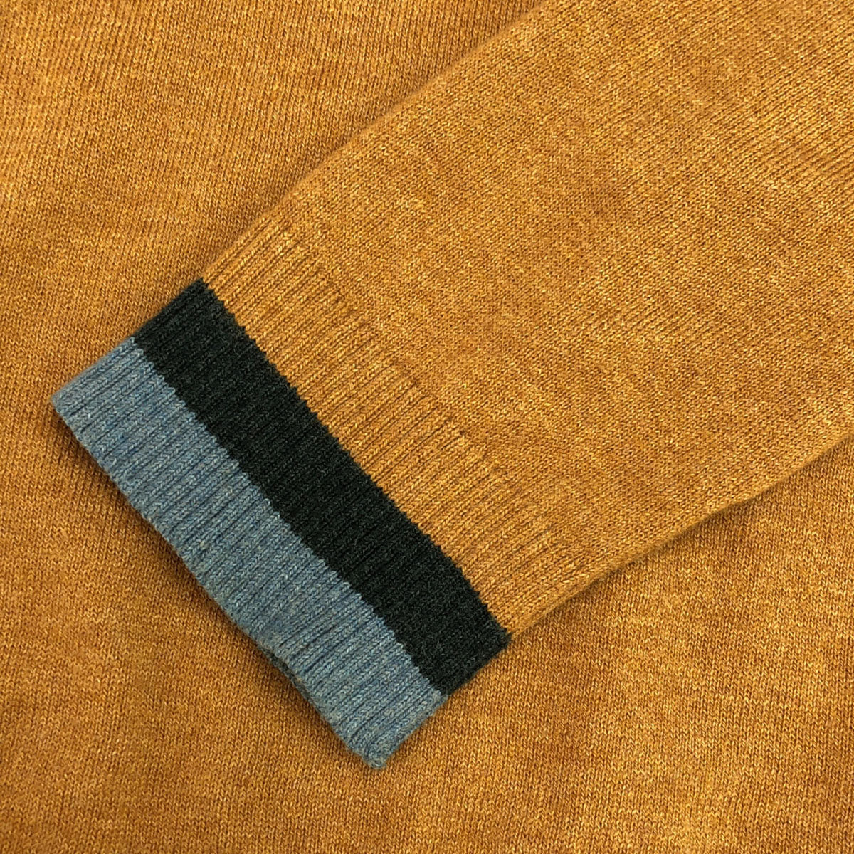 patagonia パタゴニア 長袖 アンドリ クルー セーター L ブルー×キャメル ニット 53470 アウトドア レディース