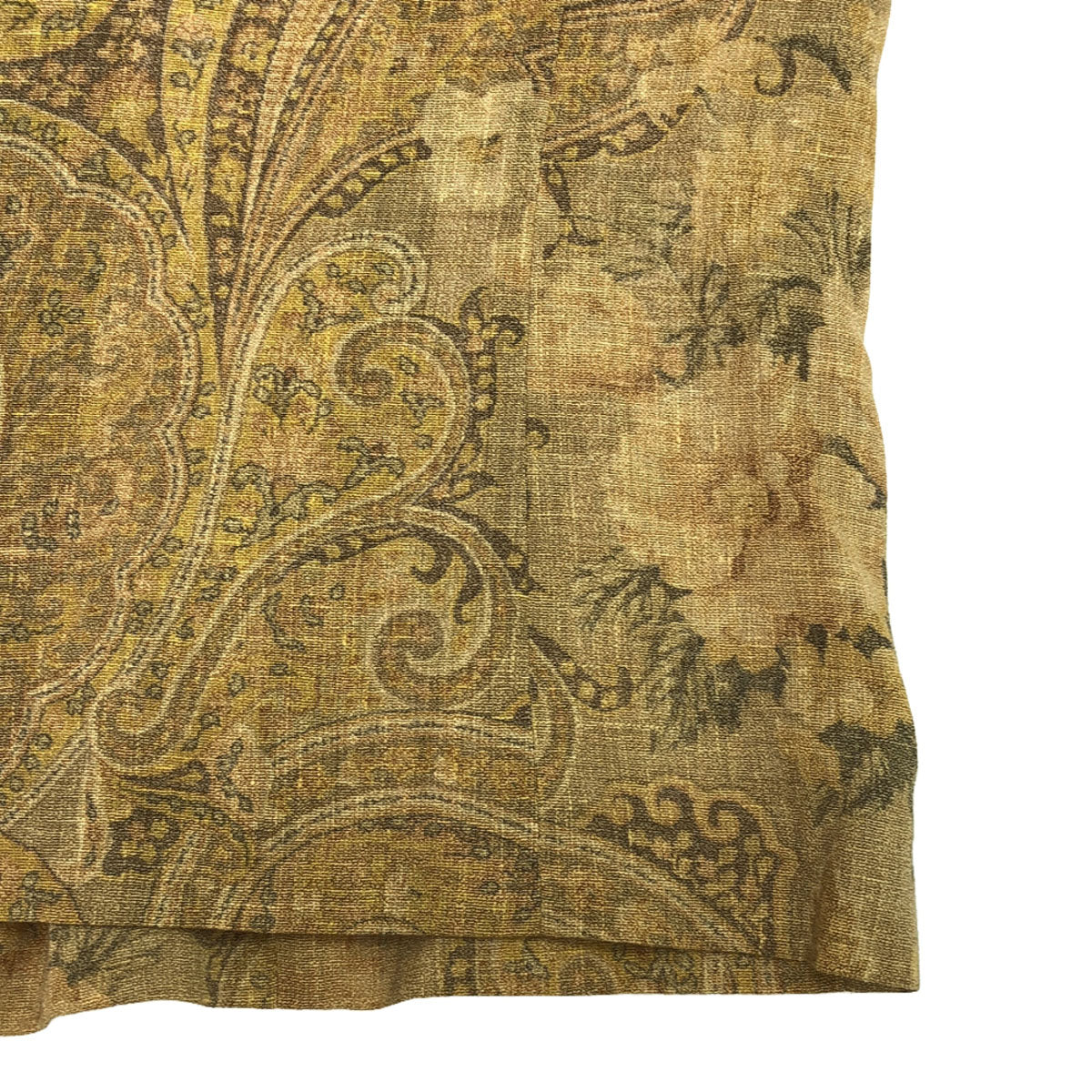 Burberrys バーバリーズ 90s 三陽商会 リネンブレンド オールド ペイズリー柄 7分袖 ジャケット 13 ベージュ レディース