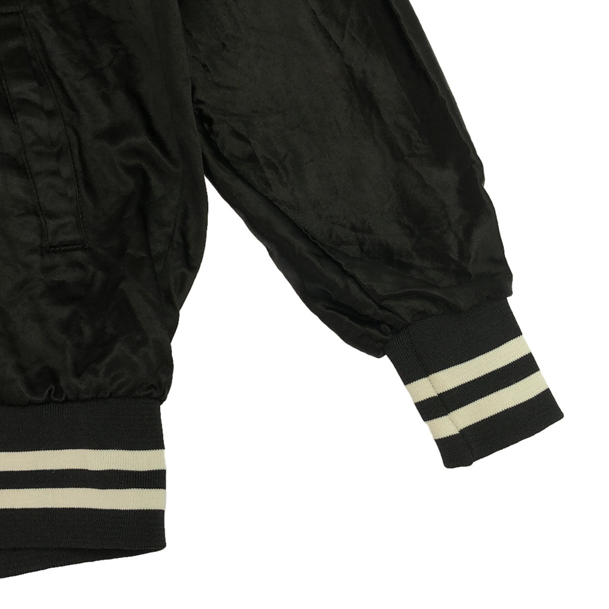 RAI SPORTS 80s 90s オールド カナダ製 スタジャン L ブラック メンズ