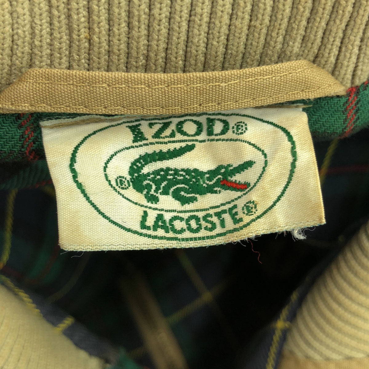IZOD LACOSTE アイゾッドラコステ 90s オールド スイングトップ ブラウン ブルゾン メンズ