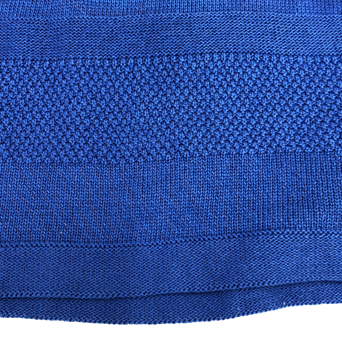 MACKINTOSH PHILOSOPHY マッキントッシュフィロソフィー 三陽商会 長袖 コットン ニット 40 ブルー セーター メンズ