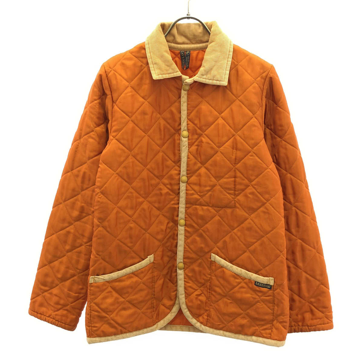 LAVENHAM ラベンハム 英国製 キルティングジャケット 36 オレンジ WA-AW03 レディース