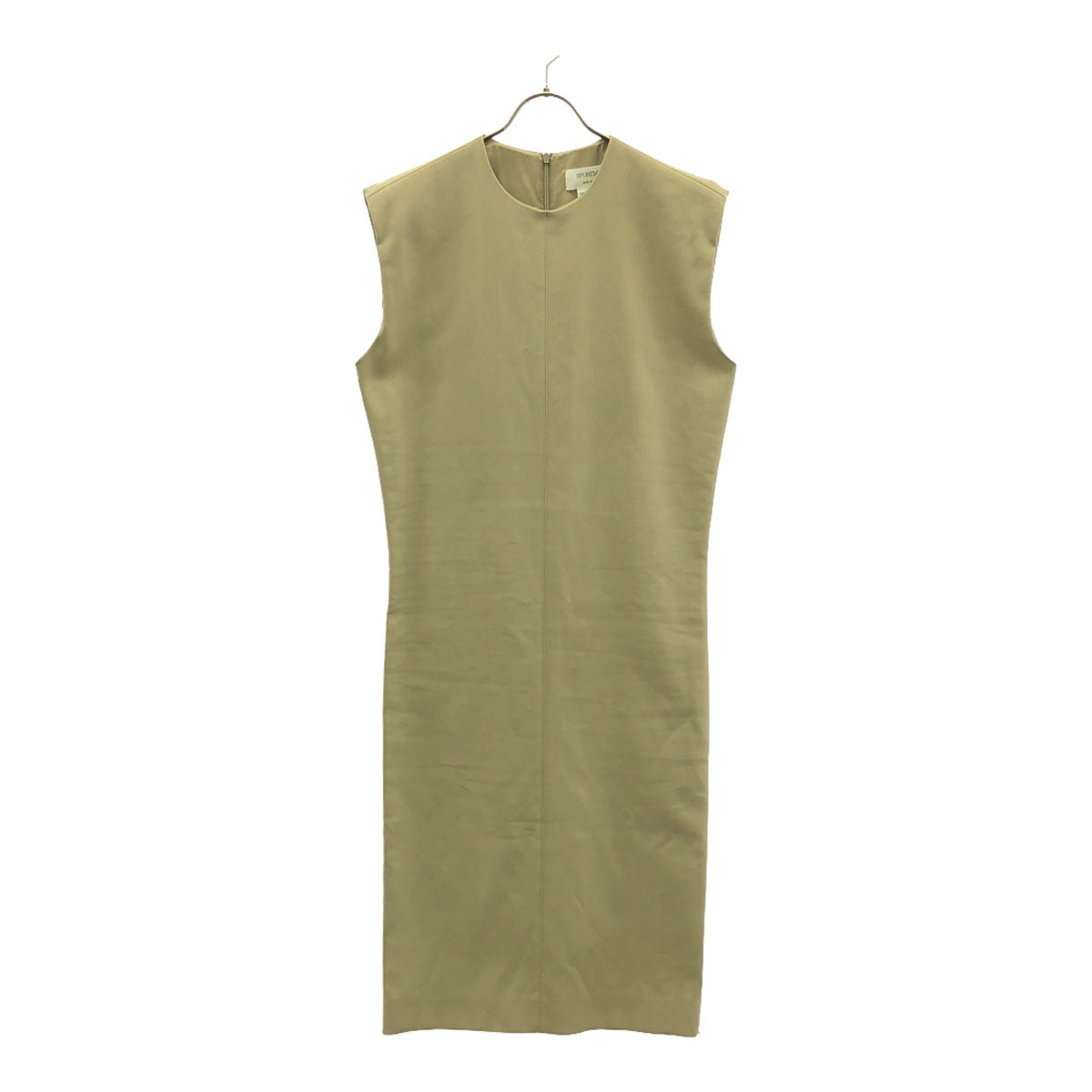 SPORTMAX スポーツマックス イタリア製 ノースリーブ ワンピース 42 ベージュ系 レディース