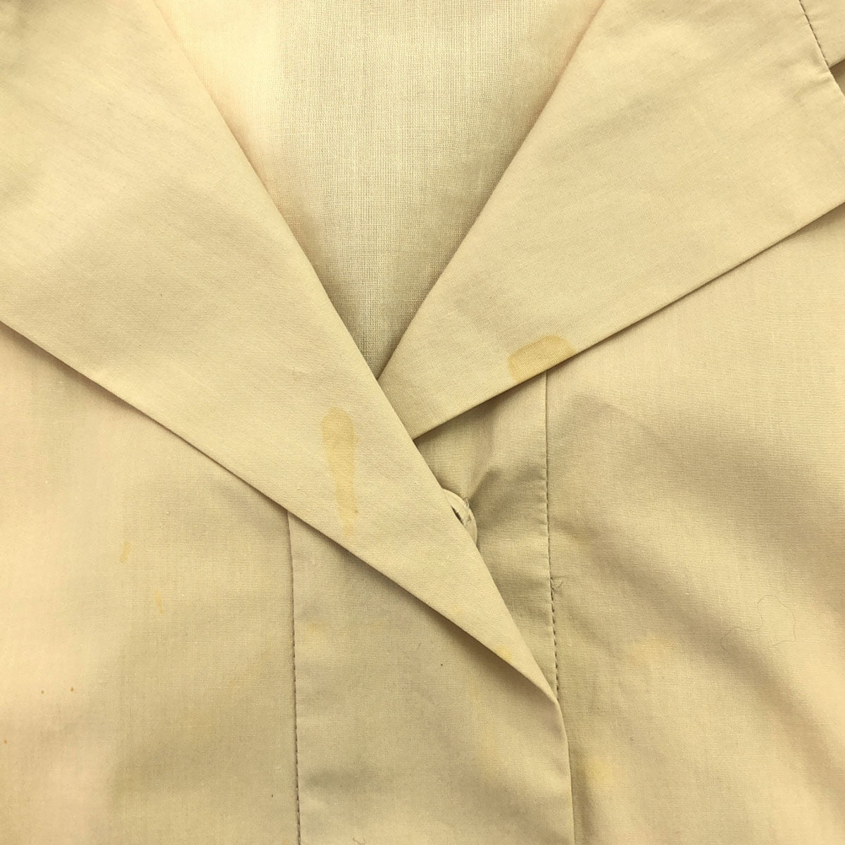 Salvatore Ferragamo サルヴァトーレフェラガモ 90s イタリア製 オールド 長袖 ワンピース 42 ベージュ ベルト付き レディース