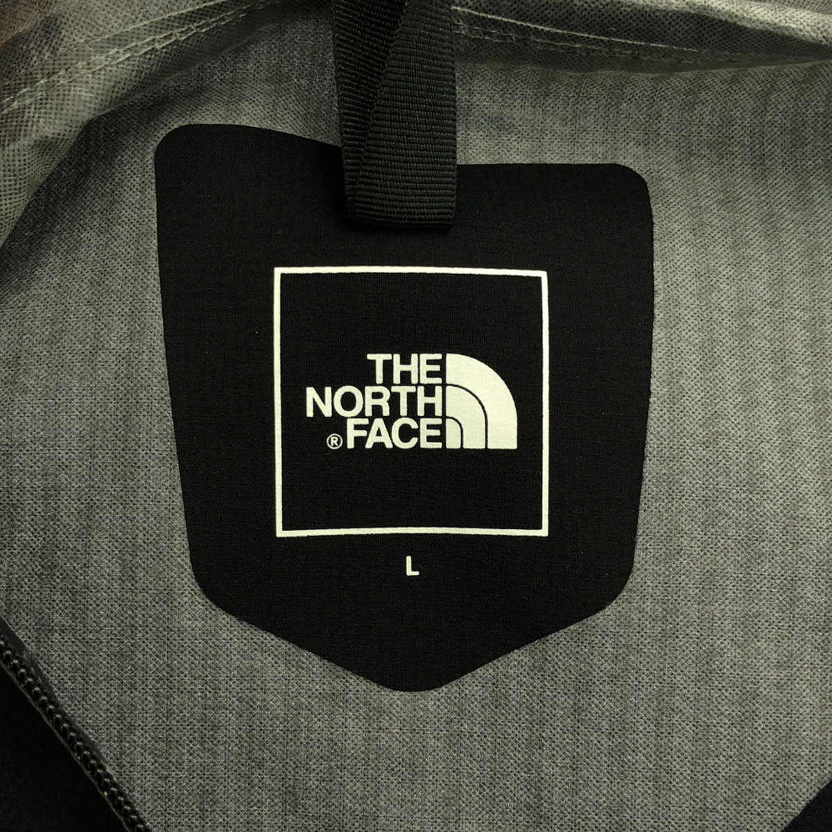 THE NORTH FACE ザノースフェイス ロゴ刺繍 ベンチャー ジャケット L ブラック アウトドア NP12006 メンズ