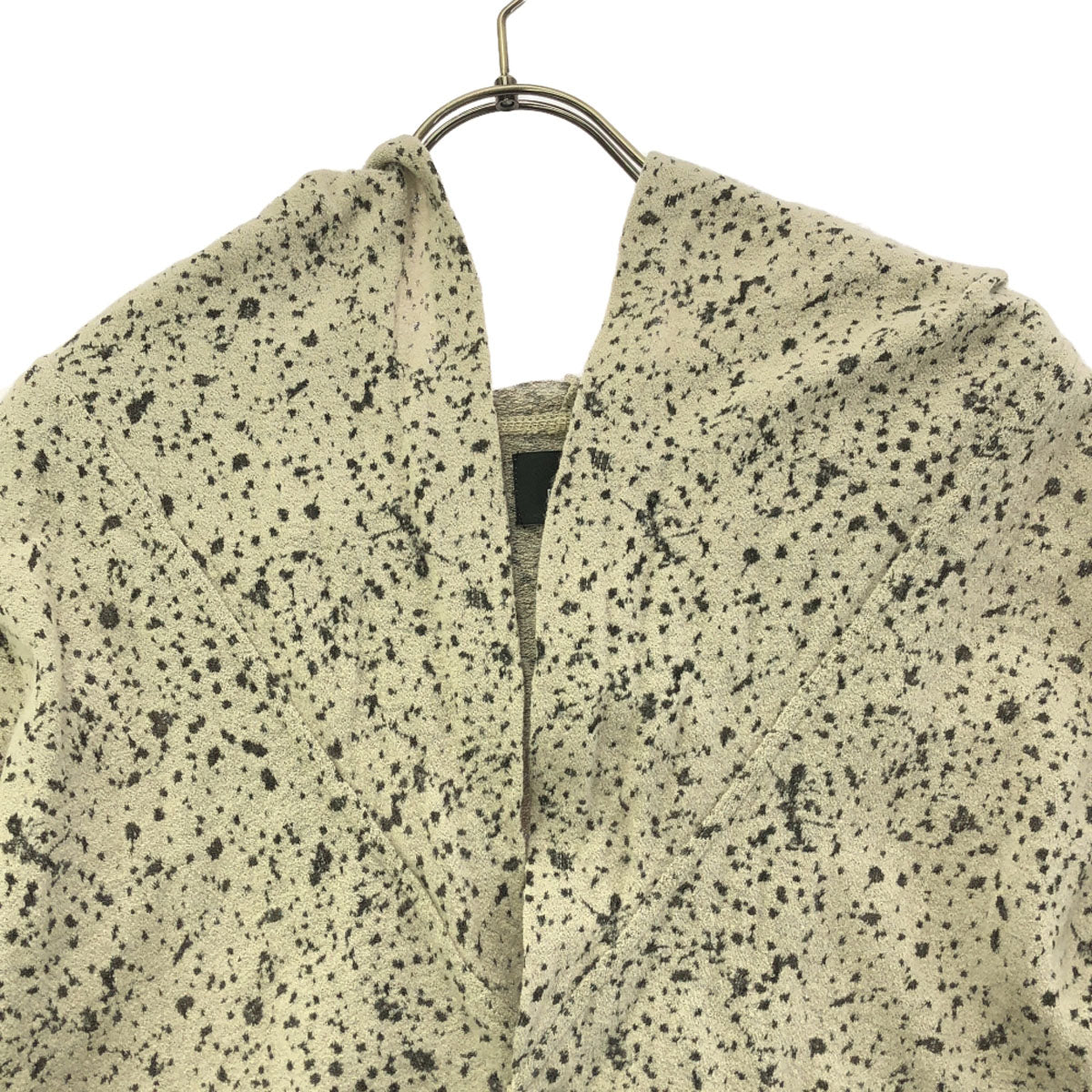 DIET BUTCHER SLIM SKIN ダイエットブッチャースリムスキン 日本製 総柄 長袖 パーカー 2 グレージュ メンズ