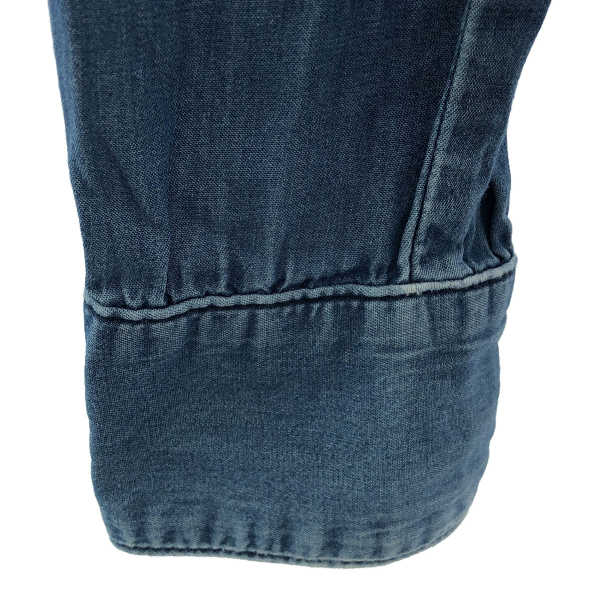 ARMANI EXCHANGE アルマーニエクスチェンジ 長袖 シャンブレーシャツ 10A142CM ブルー キッズ