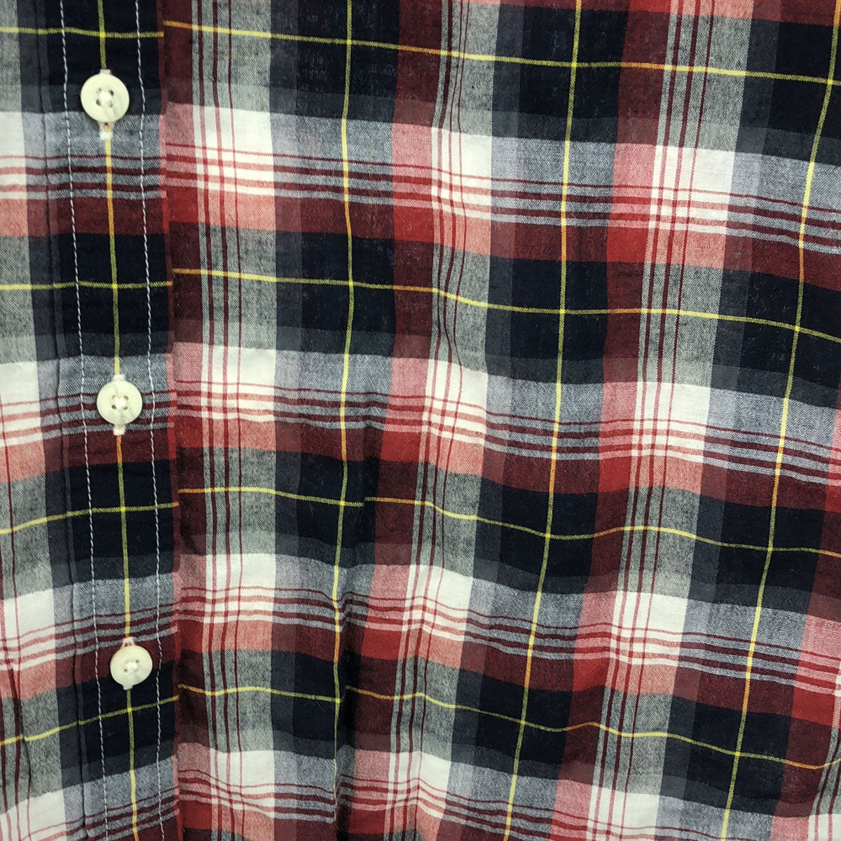 THE NORTH FACE ザノースフェイス チェック柄 長袖 シャツ M レッド×ブラック アウトドア NRW11406 レディース