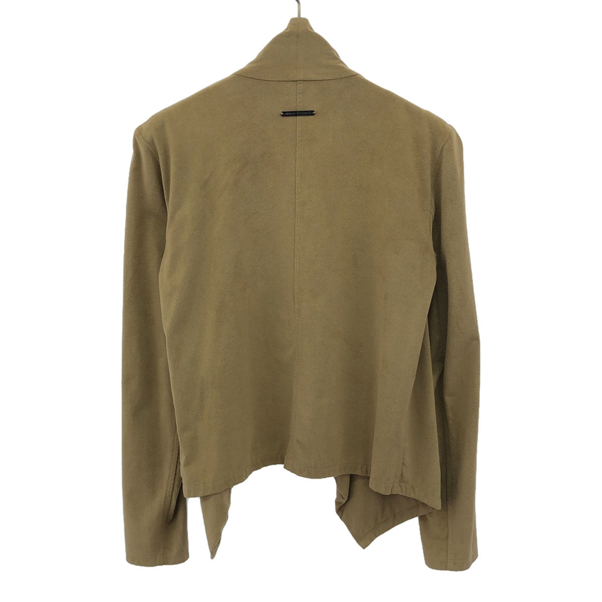 ARMANI EXCHANGE アルマーニエクスチェンジ スエード風 ジャケット XS キャメル レディース