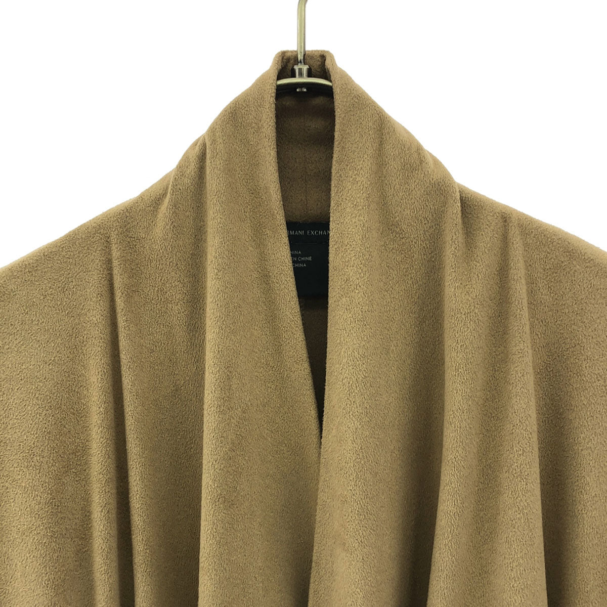 ARMANI EXCHANGE アルマーニエクスチェンジ スエード風 ジャケット XS キャメル レディース