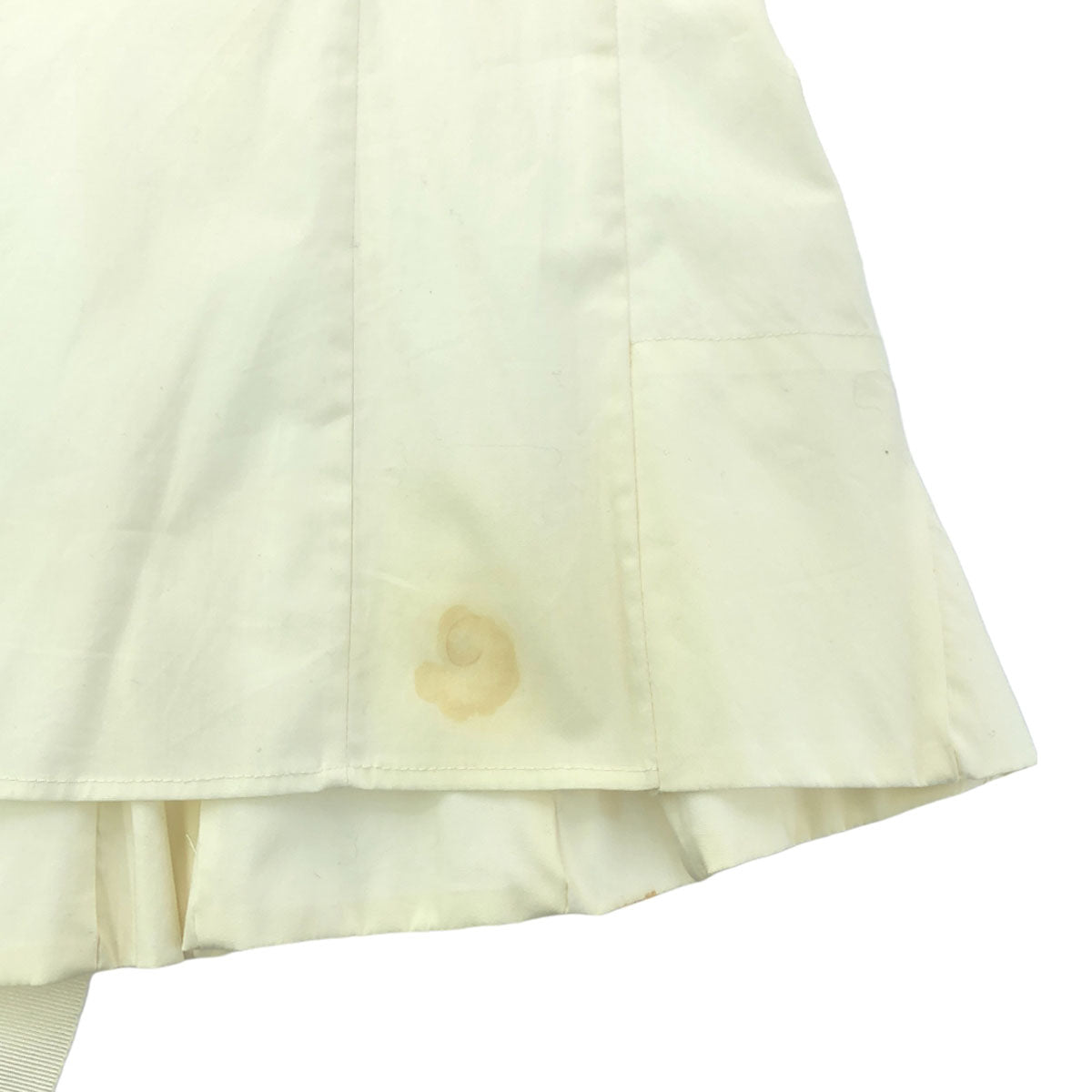 SCHUMACHER シューマッハ 長袖 ウエストリボン付き ブラウス L ホワイト シャツ レディース