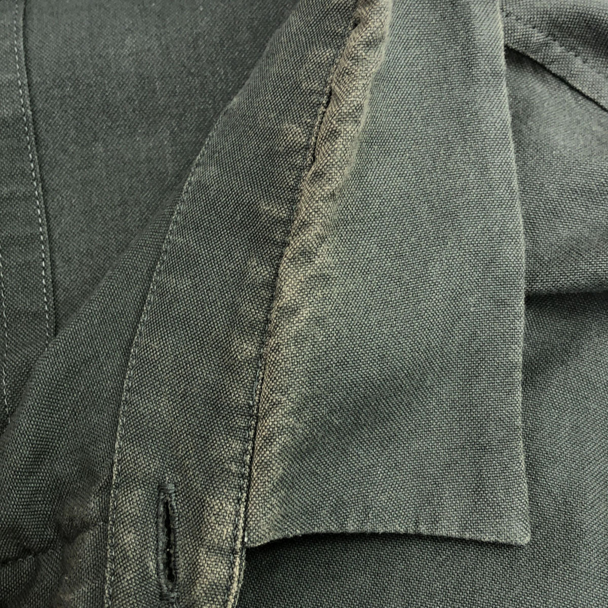 ATON エイトン 日本製 長袖 シャツ 6 グレー メンズ