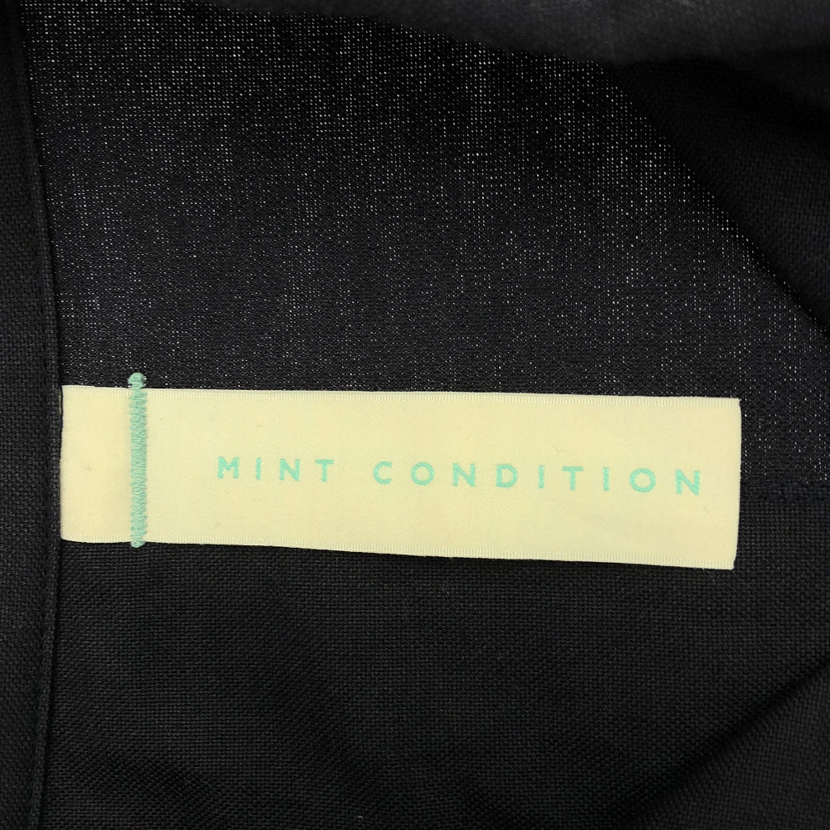 ミントコンディション 長袖 コットンシャツ M ネイビー メンズ