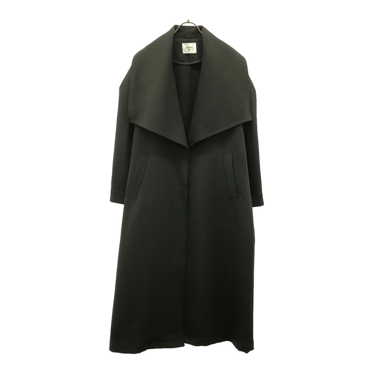 AMERI UNDRESSED アメリ ビッグカラーショルダー コート M グレー レディース