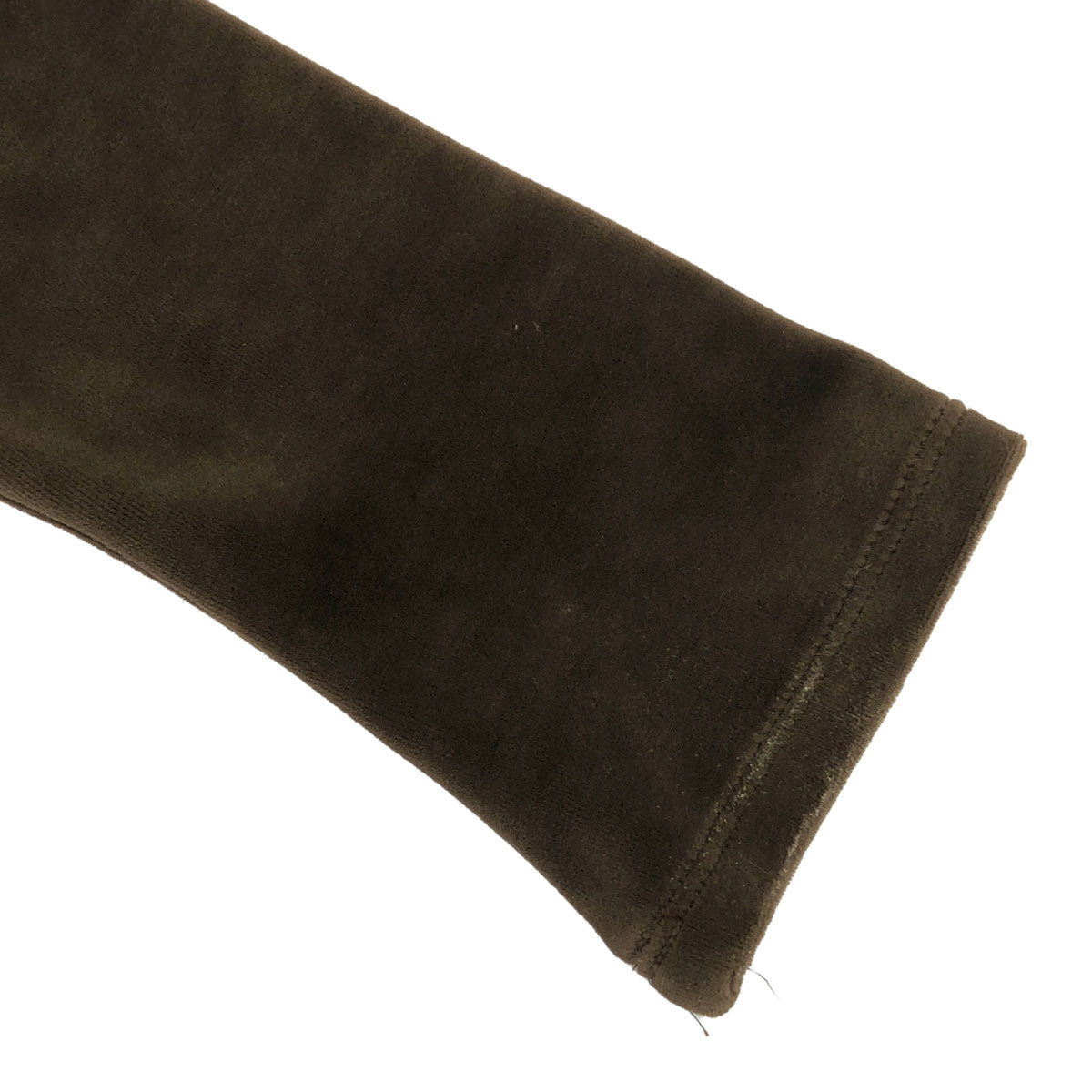 FOXEY NEW YORK フォクシー ニューヨーク 日本製 長袖 ベロア カーディガン 38 ブラウン レディース