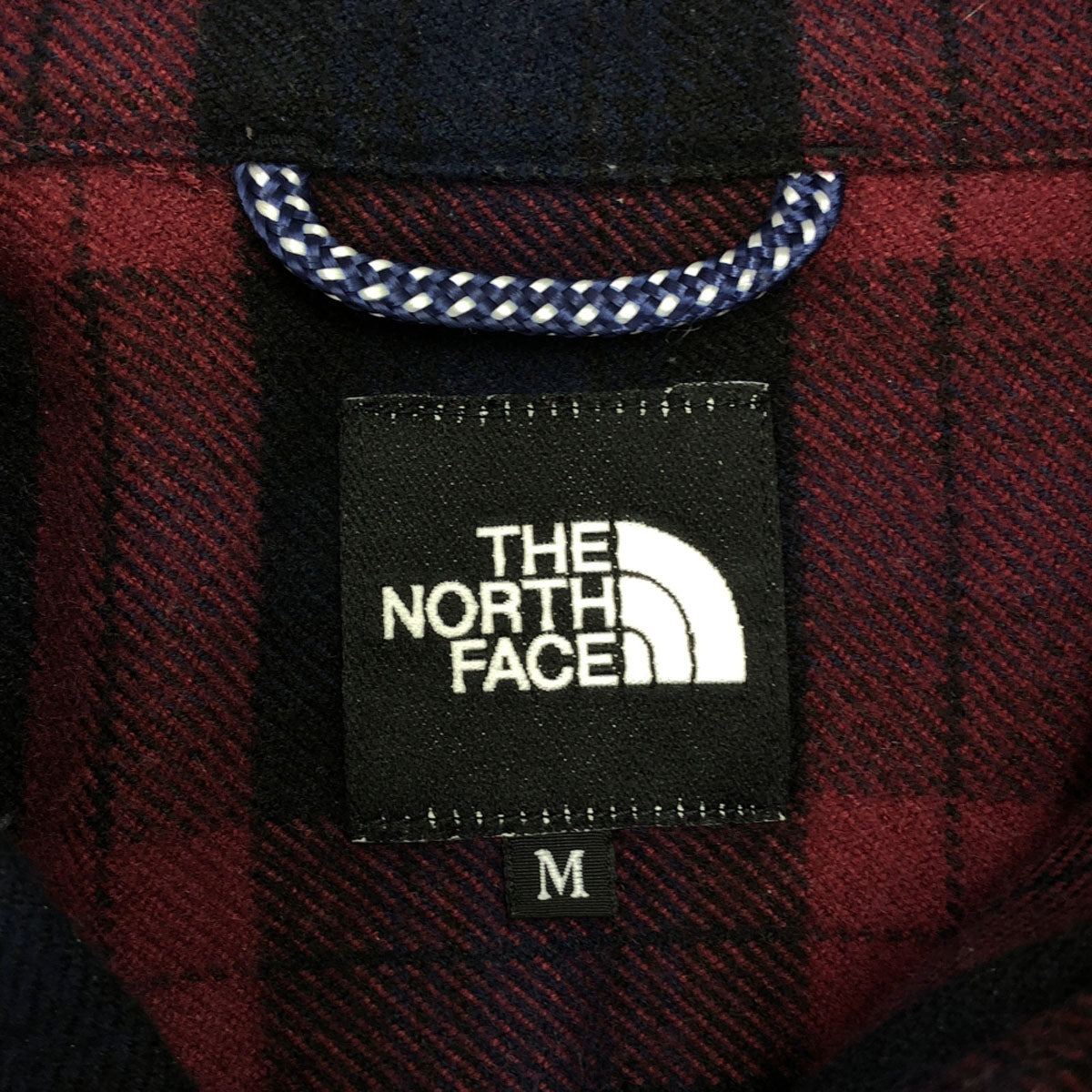 THE NORTH FACE ザノースフェイス DYNAMIX SHIRT チェック柄 長袖 ネルシャツ M レッド×ブラック アウトドア NT26150 メンズ