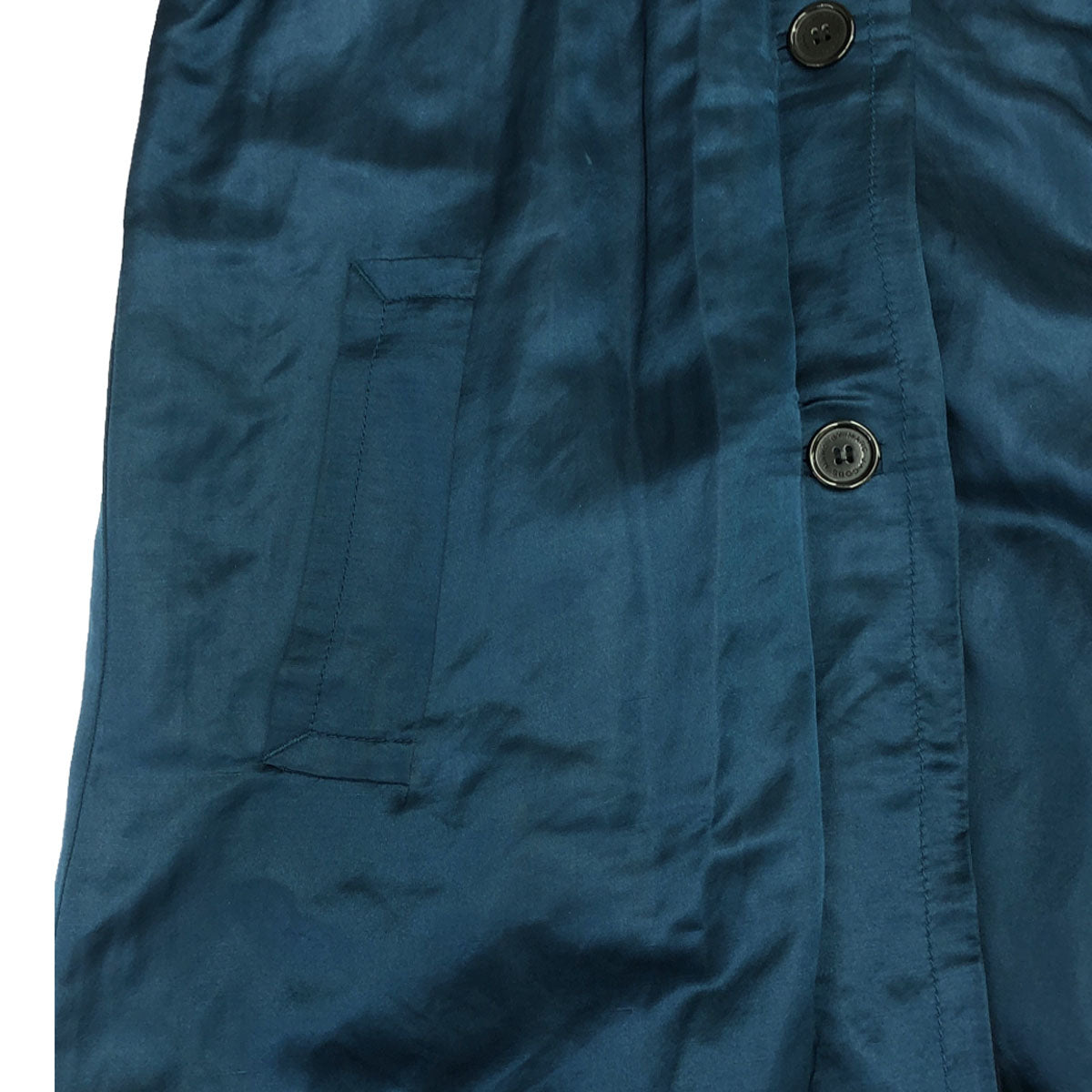 MARC BY MARC JACOBS マークバイマークジェイコブス リバーシブル ステンカラーコート ブルー×ネイビー レディース