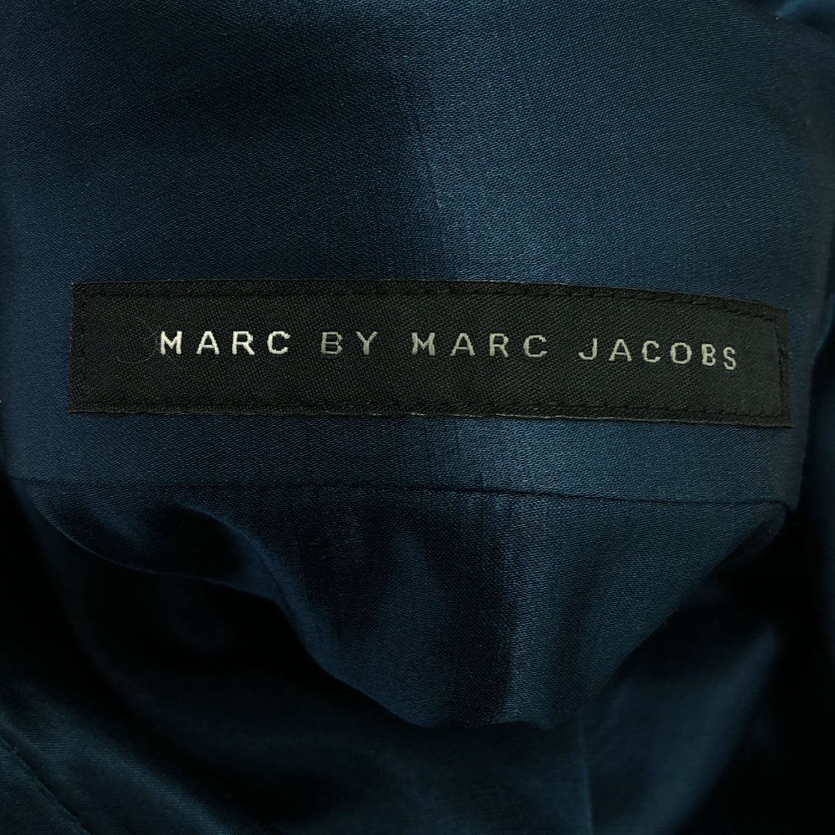 MARC BY MARC JACOBS マークバイマークジェイコブス リバーシブル ステンカラーコート ブルー×ネイビー レディース