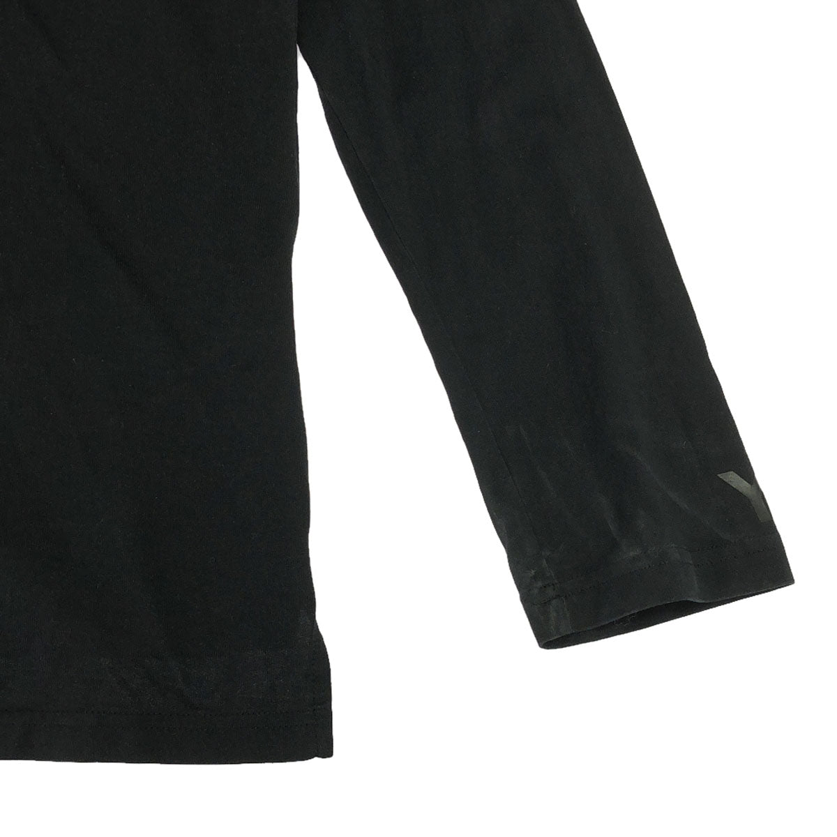 Y-3 ワイスリー adidas YOHJI YAMAMOTO 長袖 ショールデザイン カットソー L ブラック レディース