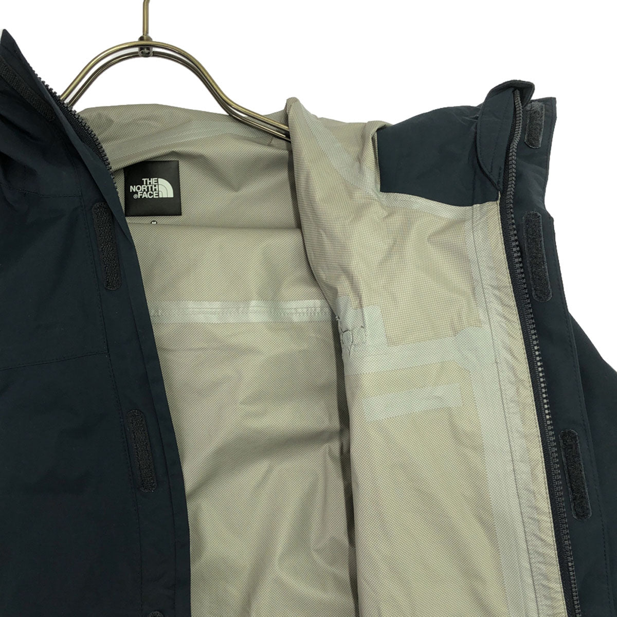 THE NORTH FACE ザノースフェイス ロゴ刺繍 ドットショット ジャケット M ネイビー アウトドア NP10180 メンズ