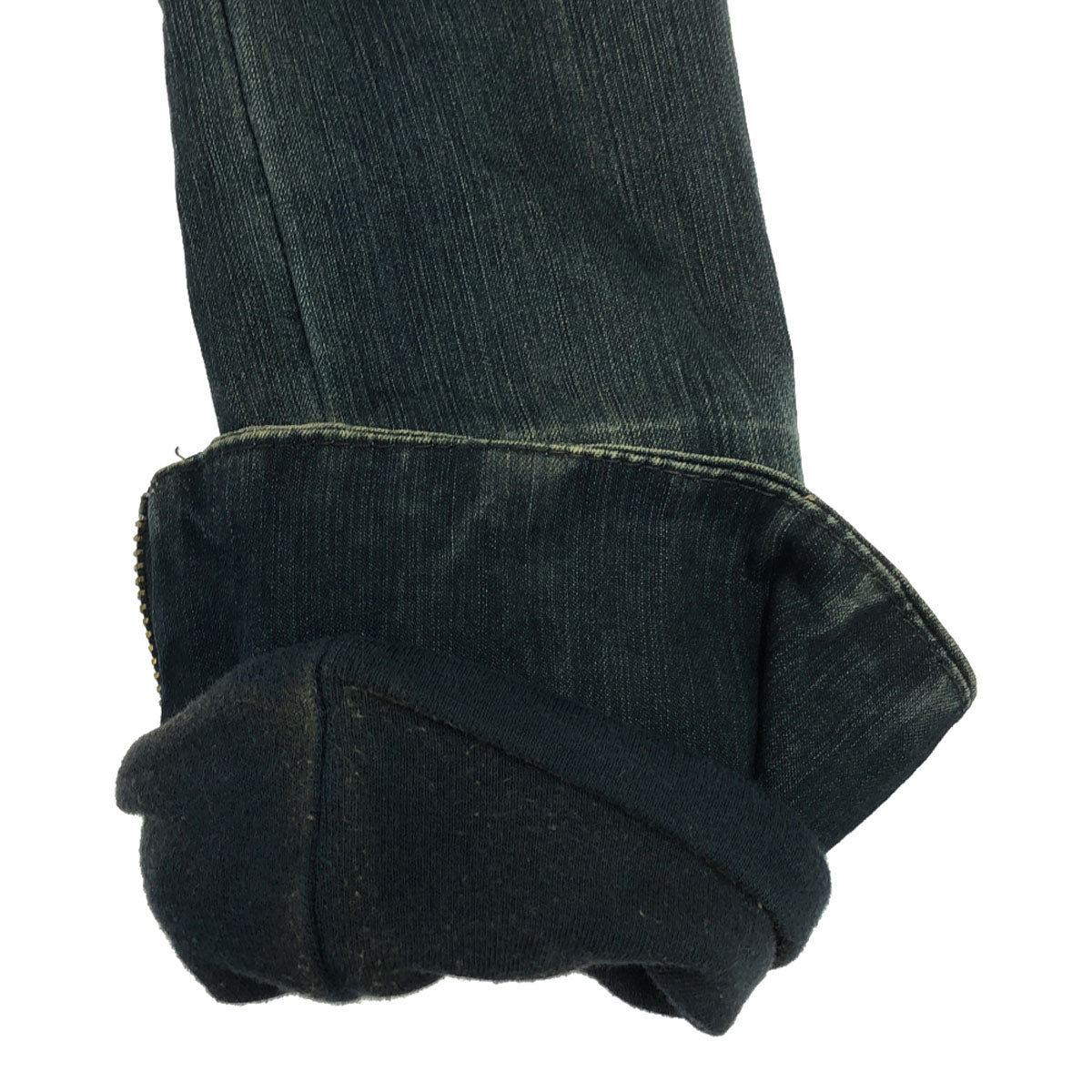 MAX&CO マックスアンドコー ベルト付き ジップ デニムテーラードジャケット 46 レディース