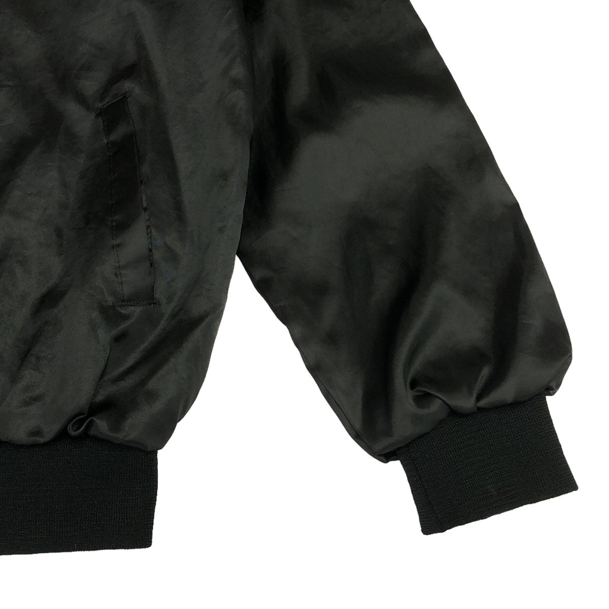 HARTWELL ハートウェル 80s 90s USA製 オールド 刺繍 スタジャン S ブラック バック刺繍 メンズ