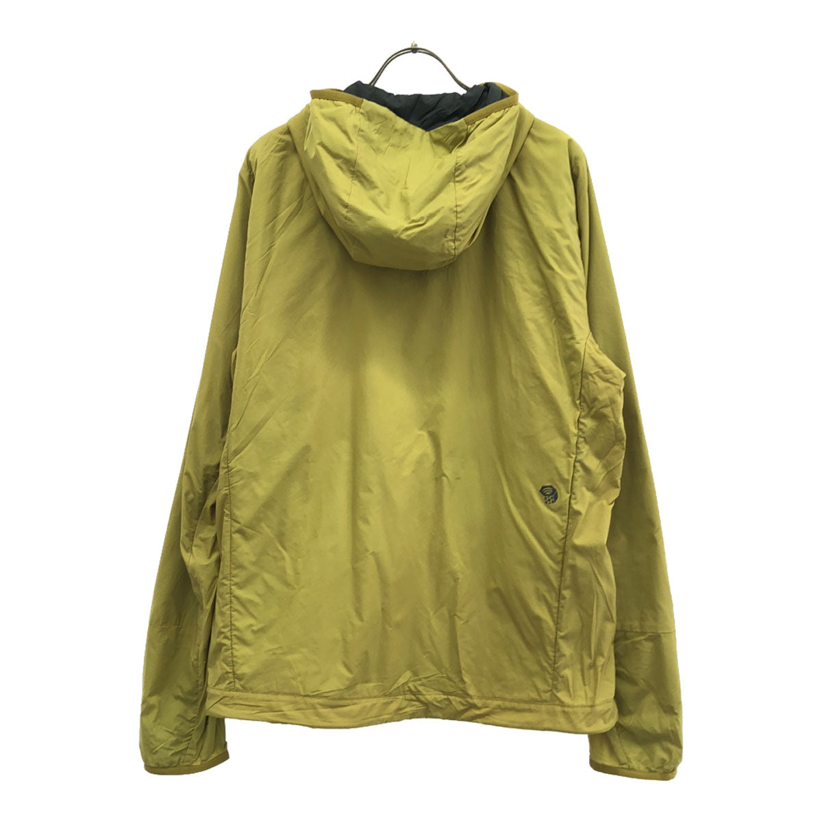 MOUNTAIN HARDWEAR マウンテン ハードウェア ロゴプリント ナイロンジャケット M カーキ 登山 アウトドア メンズ