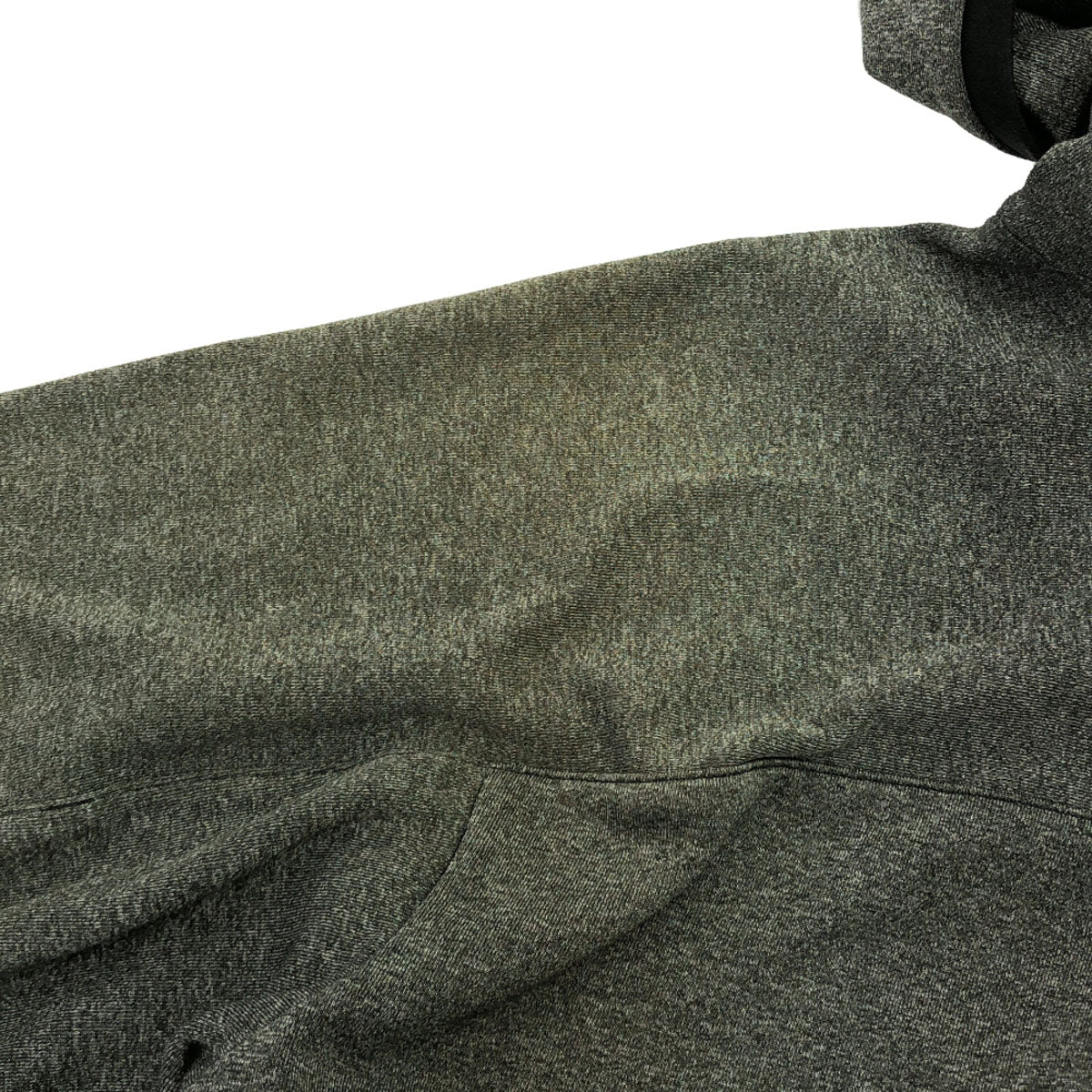 THE NORTH FACE ザノースフェイス ロゴ刺繍 モーメンタム フーディジャケット S チャコールグレー アウトドア NT11210 メンズ