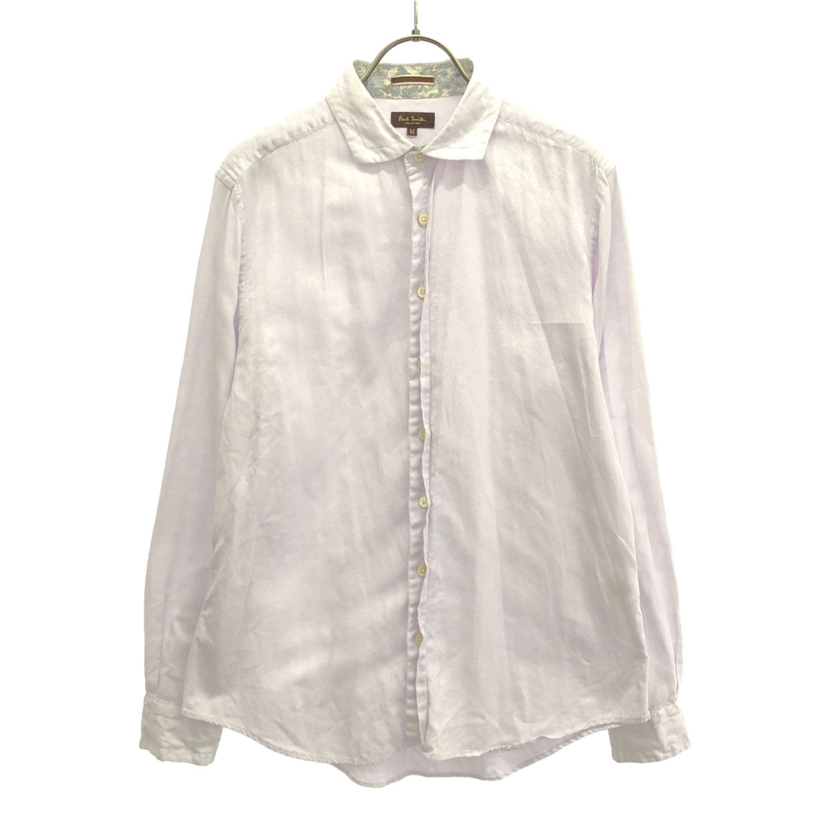 Paul Smith ポールスミス 長袖 シャツ M ラベンダー メンズ