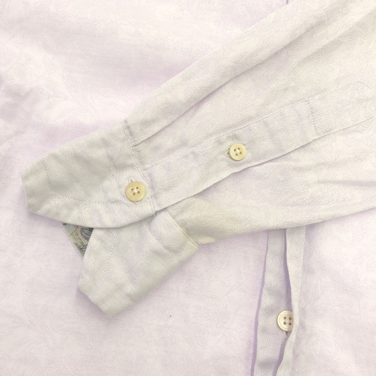 Paul Smith ポールスミス 長袖 シャツ M ラベンダー メンズ