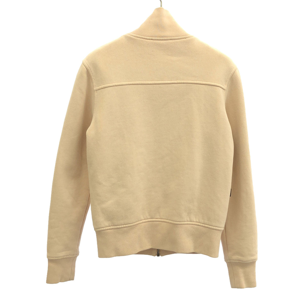 MOSCHINO JEANS モスキーノジーンズ イタリア製 ワッペン スウェット ジップジャケット 40 ピンク レディース