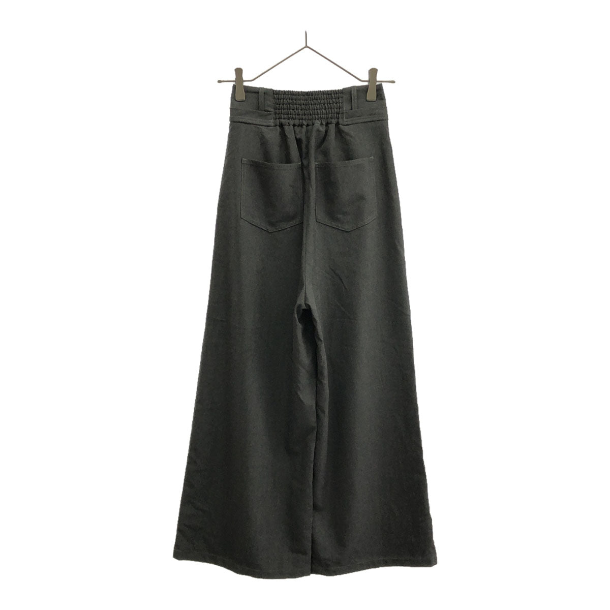 AMERI UNDRESSED アメリ タック ワイドパンツ S グレー レディース