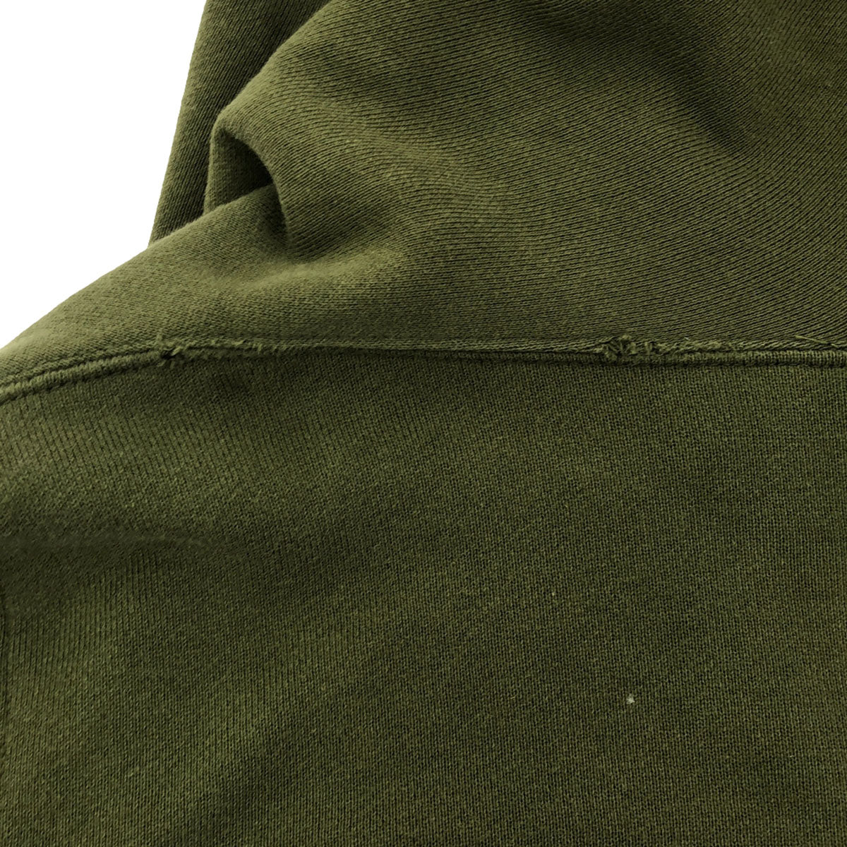 STUSSY ステューシー 日本製 長袖 スウェット ジップパーカー M カーキ メンズ