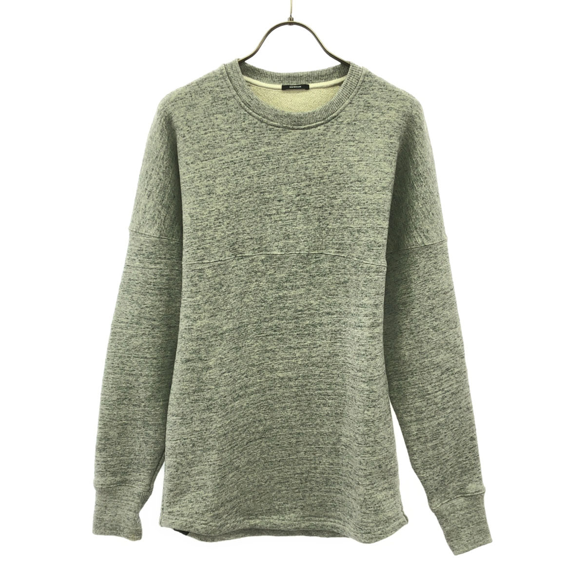 DENHAM デンハム 長袖 スウェット XS グレー 裏起毛 トレーナー メンズ