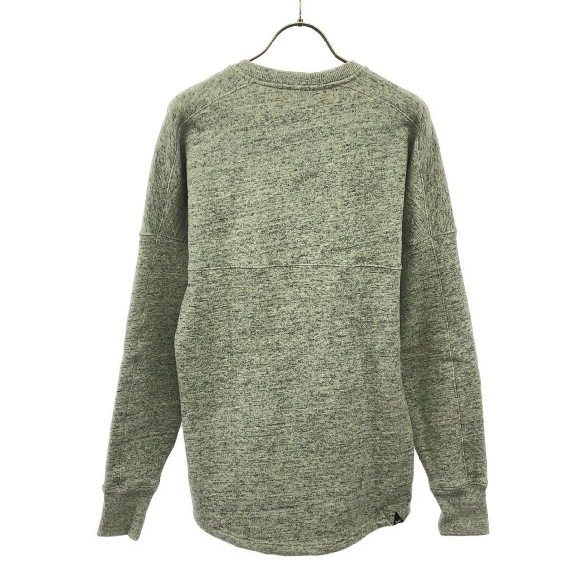 DENHAM デンハム 長袖 スウェット XS グレー 裏起毛 トレーナー メンズ