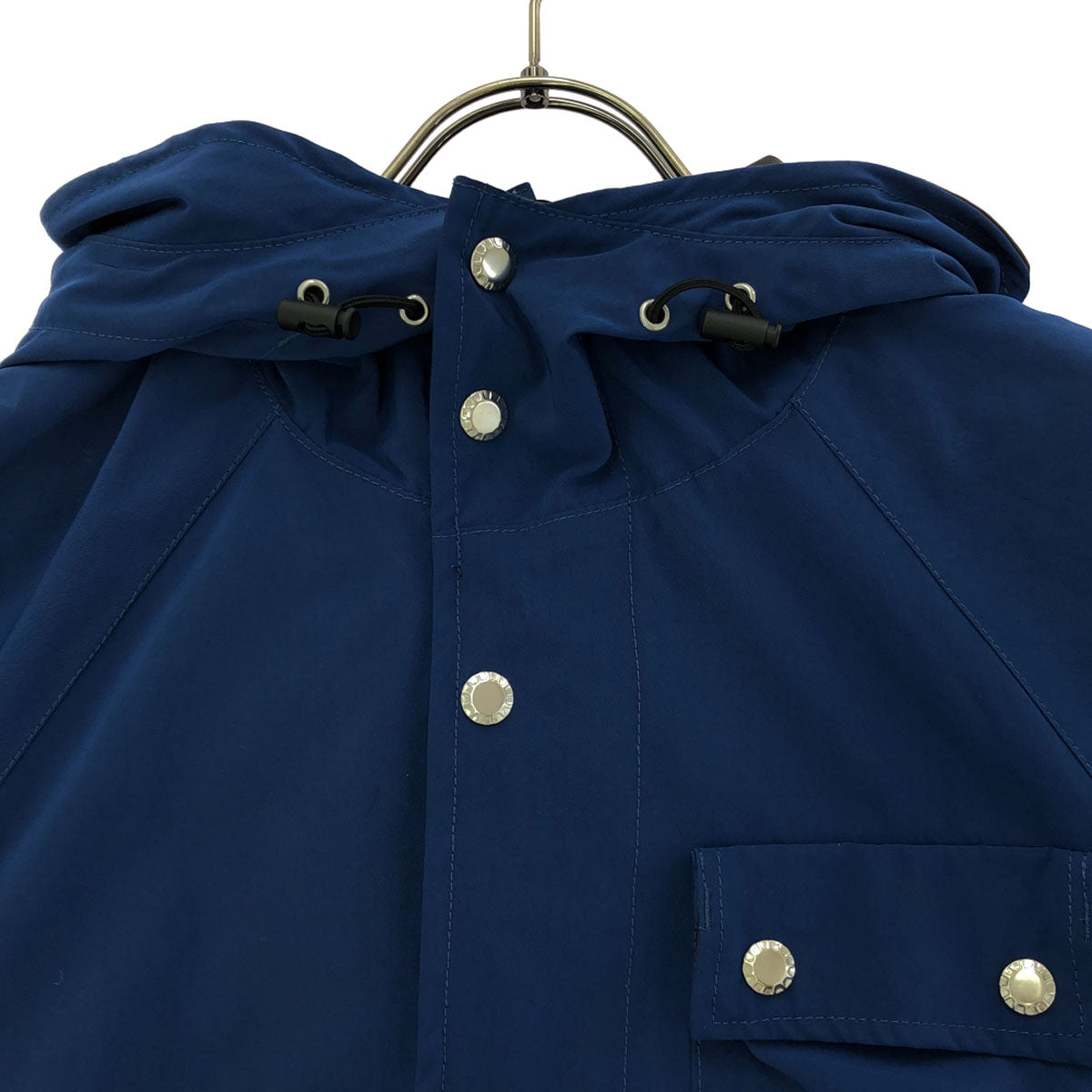 DELICIOUS デリシャス 日本製 長袖 マウンテンパーカー 4 ブルー 裏フリース メンズ