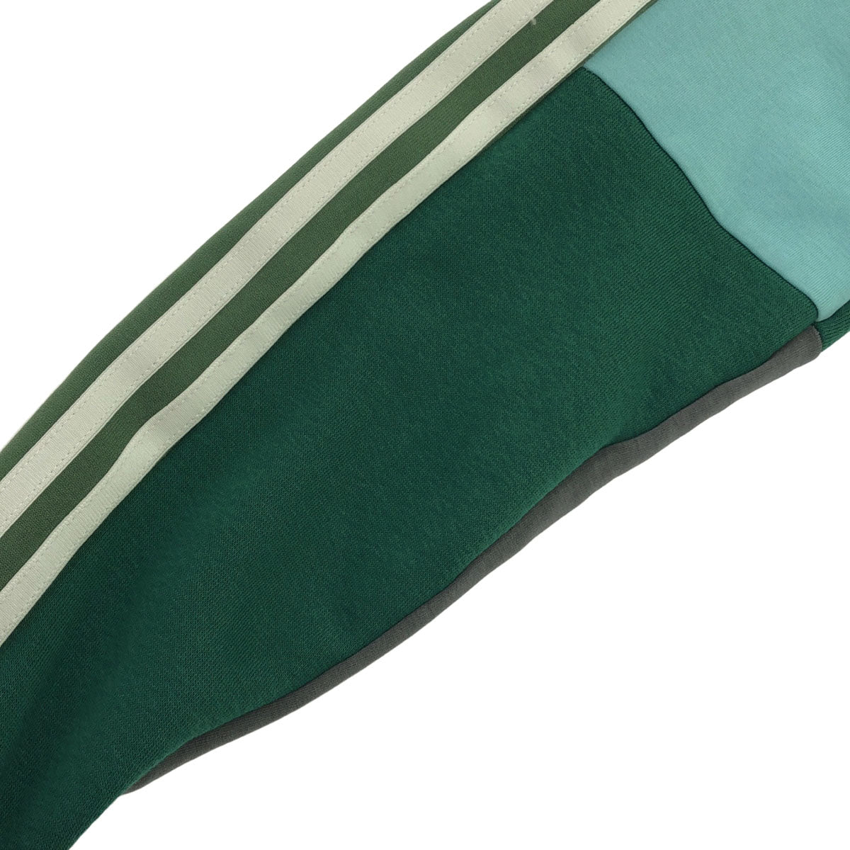 adidas アディダス ロゴプリント 3ストライプ 長袖 スウェット ジップジャケット M レディース