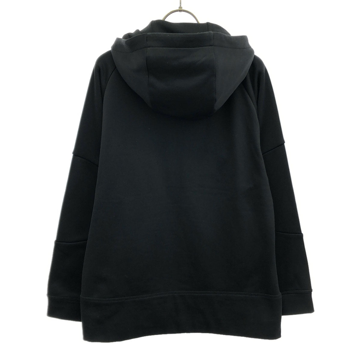 Foxfire フォックスファイヤー ロゴ刺繍 フリース ジップパーカー M ブラック ダブルファスナー メンズ