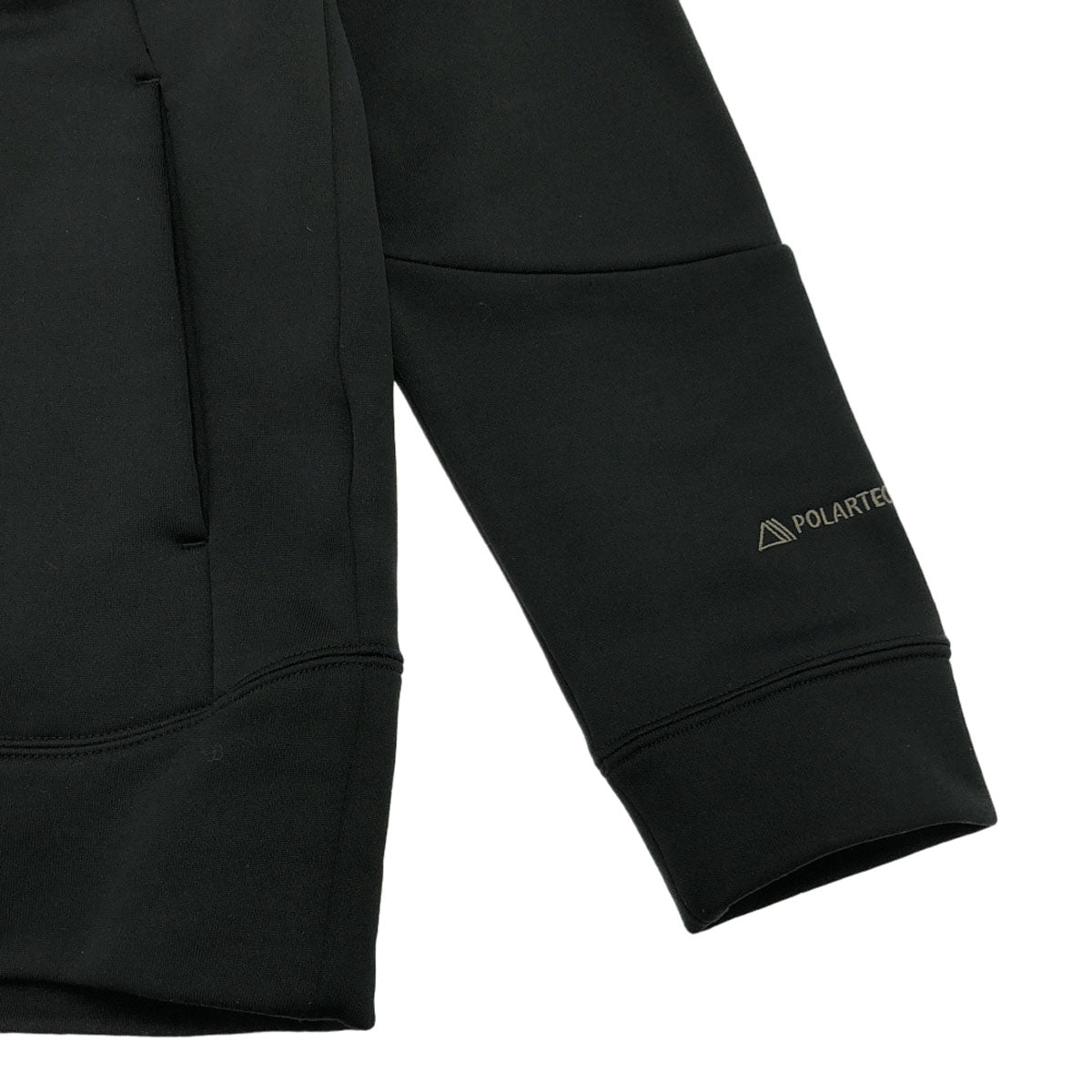 Foxfire フォックスファイヤー ロゴ刺繍 フリース ジップパーカー M ブラック ダブルファスナー メンズ